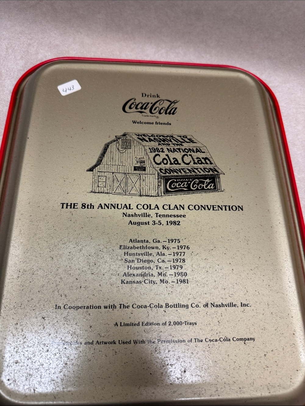 Sprite boy tray, Coca-Cola - Picture 3 of 3